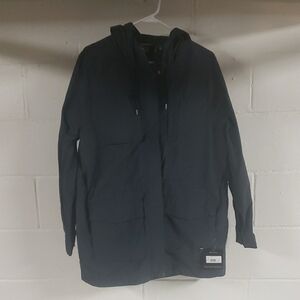 Eddie Bauer Black Utility Jacket with Hood